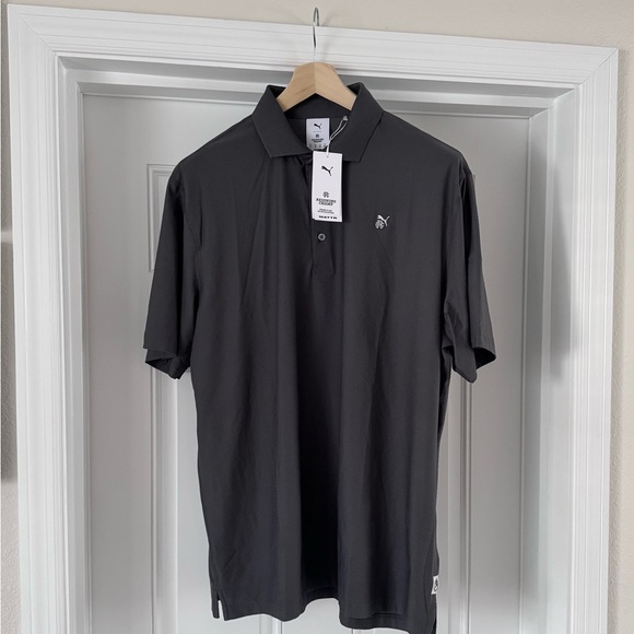 PUMA x Reigning Champ MATTR Jacquard Polo GrayXLNWT Rare Collab